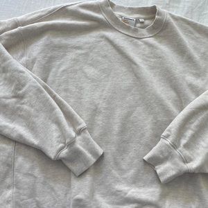 Aritzia Oatmeal Crewneck